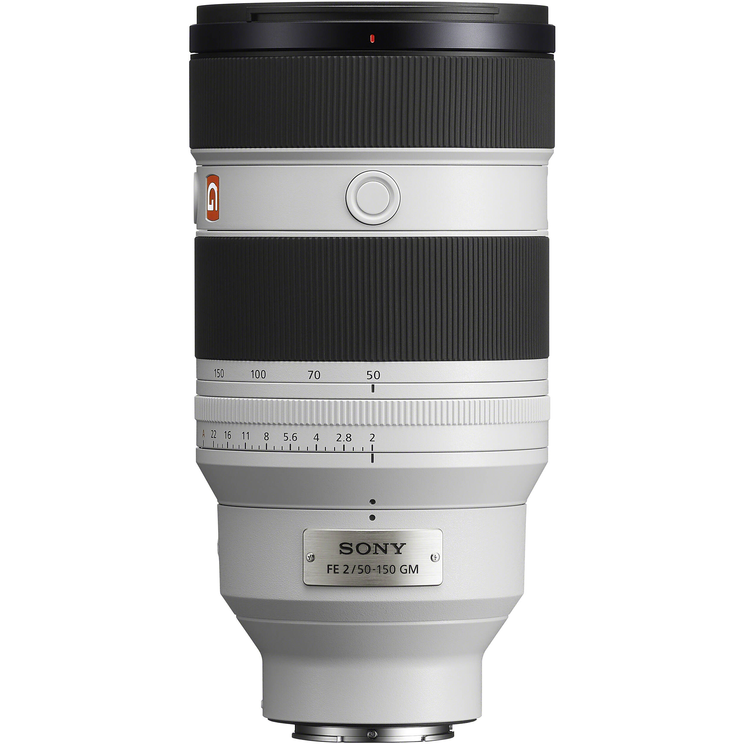 Sony FE 50-150mm f/2 GM Lens – premium telephoto zoom with constant f/2 aperture, delivering exceptional sharpness, speed, and G Master quality for portraits, sports, and events.