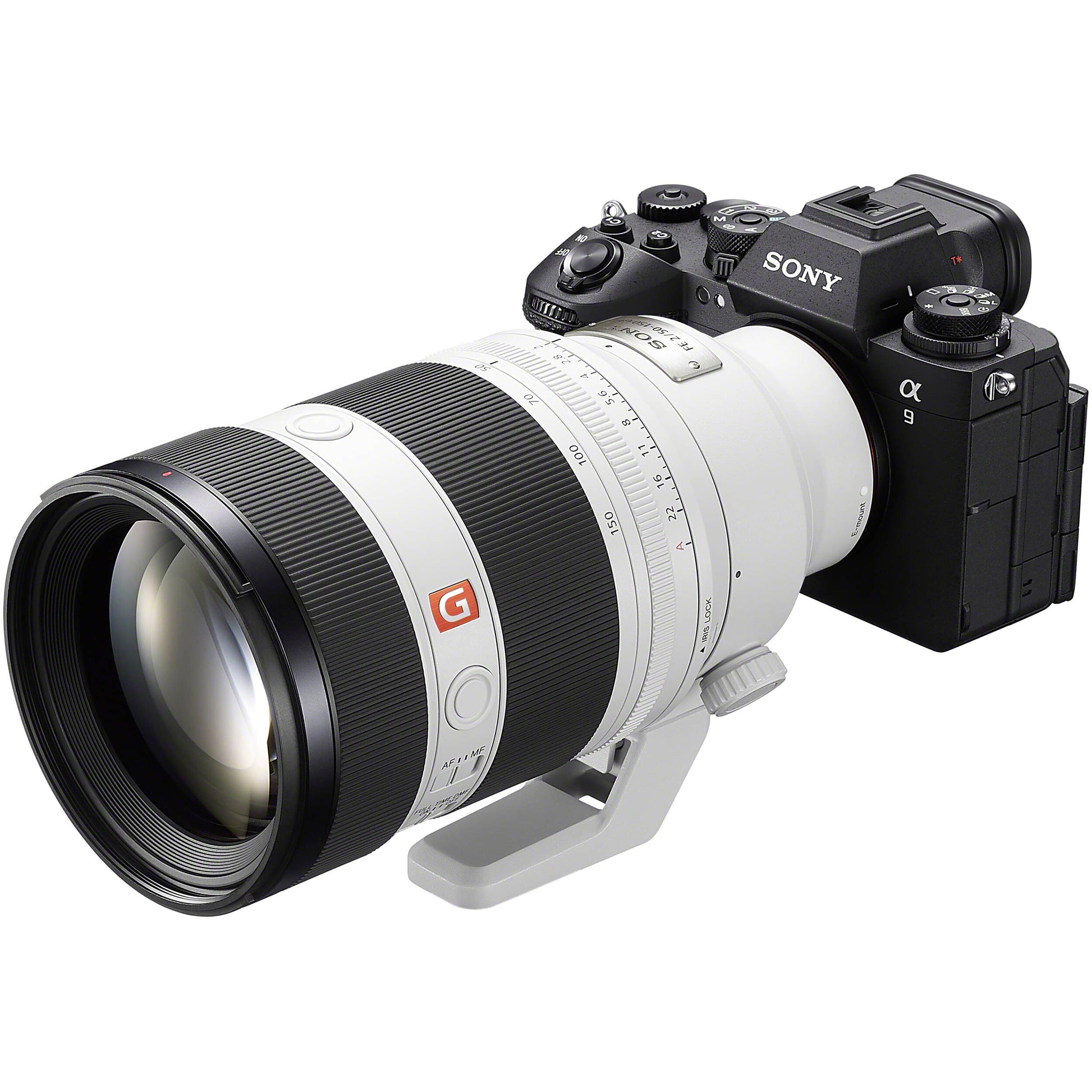 Sony FE 50-150mm f/2 GM Lens – premium telephoto zoom with constant f/2 aperture, delivering exceptional sharpness, speed, and G Master quality for portraits, sports, and events.