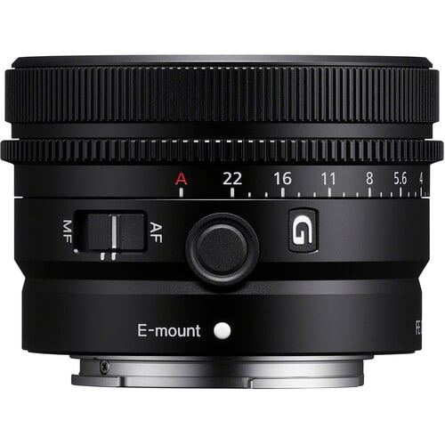 Sony FE 50mm f/2.5 G Lens – compact standard prime delivering sharp detail, smooth background blur, and lightweight portability for everyday shooting.