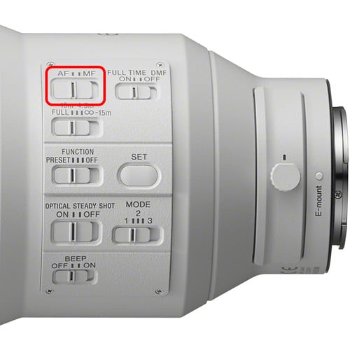 Sony FE 600mm f/4 GM OSS Lens – professional super-telephoto prime with fast f/4 aperture, G Master optics, and Optical SteadyShot, ideal for wildlife, sports, and action photography.