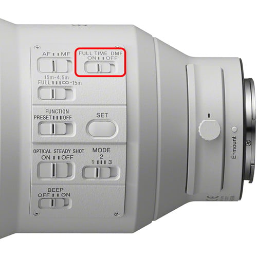 Sony FE 600mm f/4 GM OSS Lens – professional super-telephoto prime with fast f/4 aperture, G Master optics, and Optical SteadyShot, ideal for wildlife, sports, and action photography.