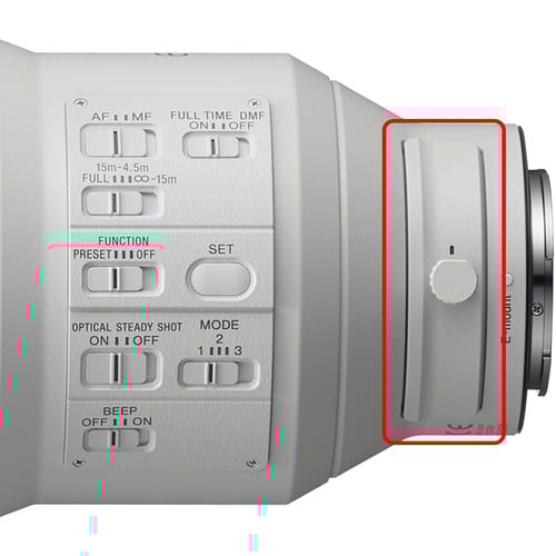 Sony FE 600mm f/4 GM OSS Lens – professional super-telephoto prime with fast f/4 aperture, G Master optics, and Optical SteadyShot, ideal for wildlife, sports, and action photography.