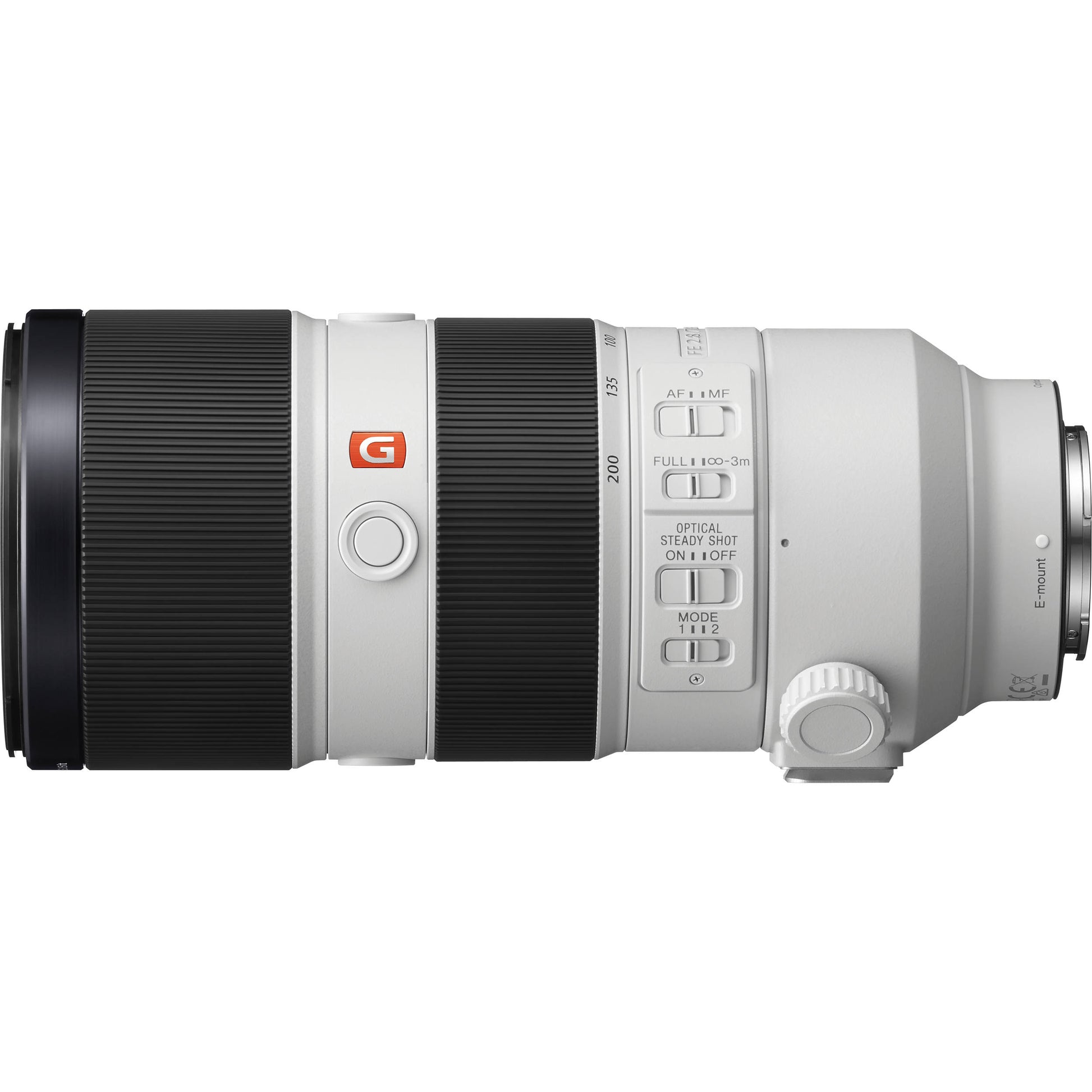 Sony 70-200mm lens without the tripod mount