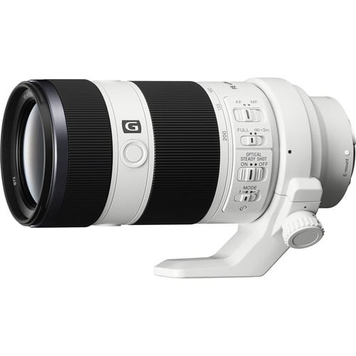 Sony FE 70-200mm f/4 G OSS Lens – versatile telephoto zoom with constant f/4 aperture, G-series optics, and Optical SteadyShot, perfect for portraits, events, and travel photography.