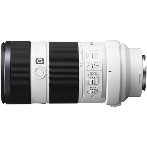 Sony FE 70-200mm f/4 G OSS Lens – versatile telephoto zoom with constant f/4 aperture, G-series optics, and Optical SteadyShot, perfect for portraits, events, and travel photography.