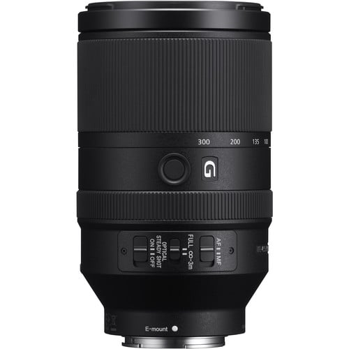 Sony FE 70-300mm f/4.5-5.6 G OSS Lens – lightweight telephoto zoom with G-series optics and Optical SteadyShot, ideal for wildlife, sports, and distant subjects.