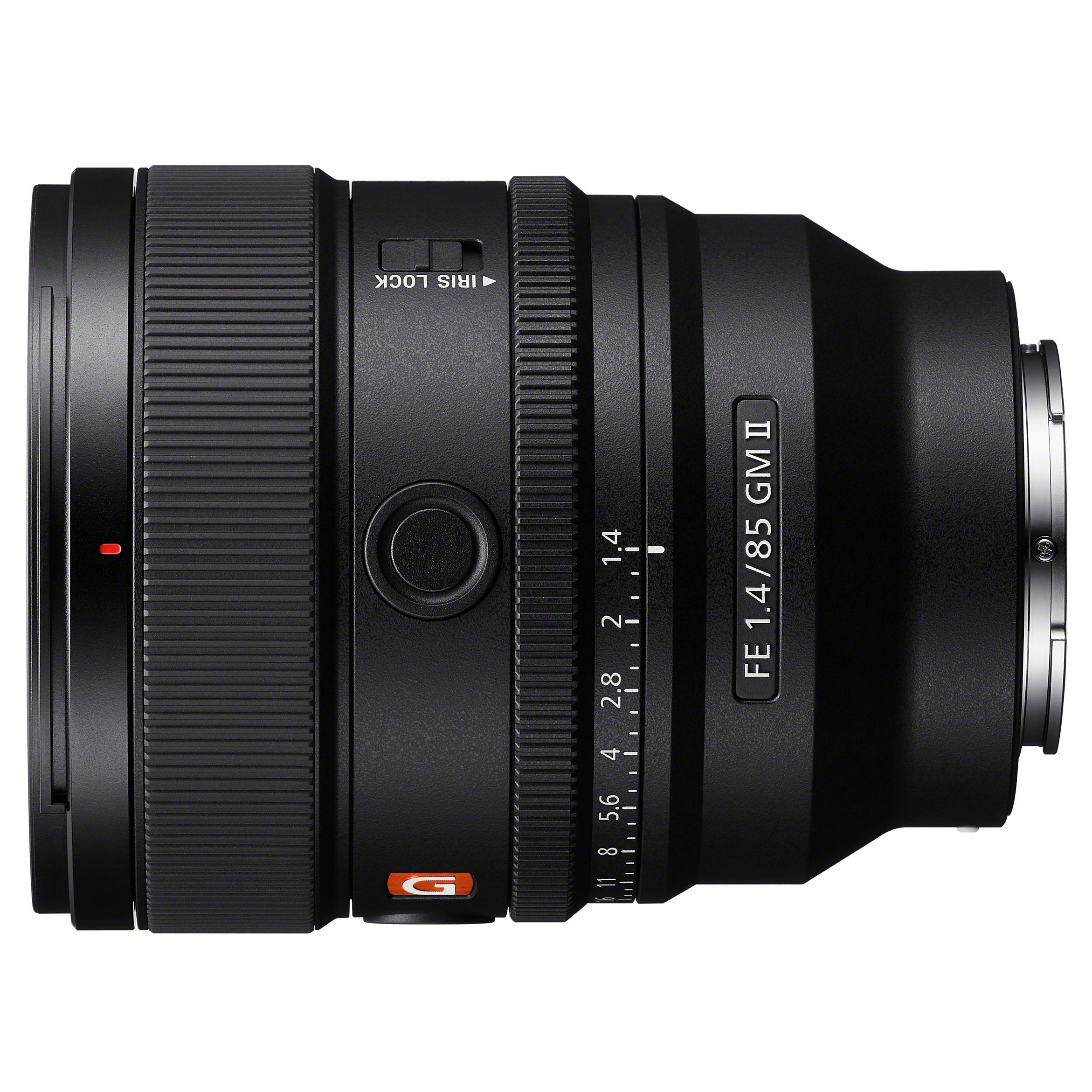 Sony FE 85mm f/1.4 GM II Lens – premium G Master portrait prime with ultra-fast f/1.4 aperture, exceptional sharpness, and beautiful bokeh for stunning subject isolation.