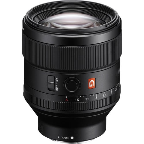Sony FE 85mm f/1.4 GM Prime Lens – professional portrait prime with fast f/1.4 aperture, G Master optics, and creamy bokeh for sharp, striking images.