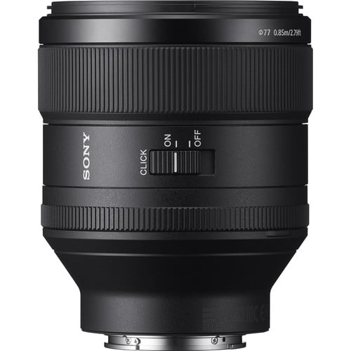 Sony FE 85mm f/1.4 GM Prime Lens – professional portrait prime with fast f/1.4 aperture, G Master optics, and creamy bokeh for sharp, striking images.