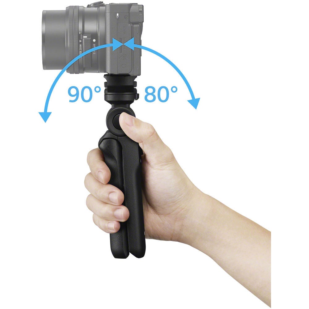 Improve shooting stability with Sony GP-VPT2BT Wireless Shooting Grip. Handheld camera shooting at its best with this wireless camera control grip and tripod.