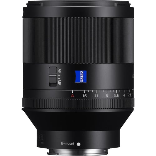 Sony Planar T FE 50mm f/1.4 ZA Lens – premium Zeiss full-frame prime with fast f/1.4 aperture, exceptional sharpness, and beautiful bokeh for portraits and low-light photography