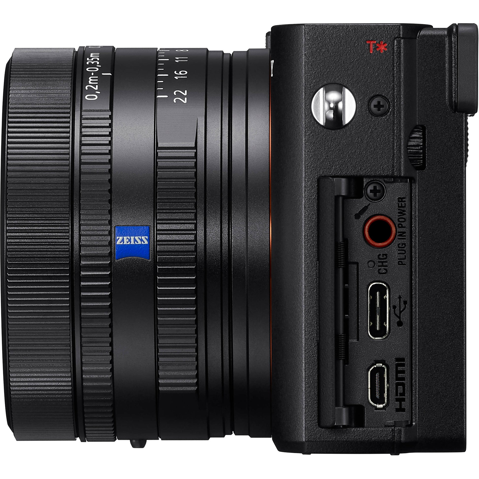 Sony RX1R III full-frame camera with ZEISS® 35mm lens.