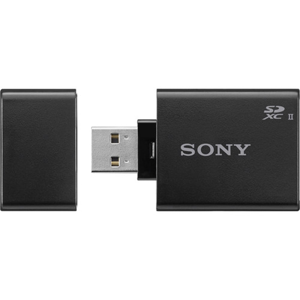 Get faster transfer speed when copying and backing up photos and 4K video with the Sony UHS-II SD Memory Card Reader.