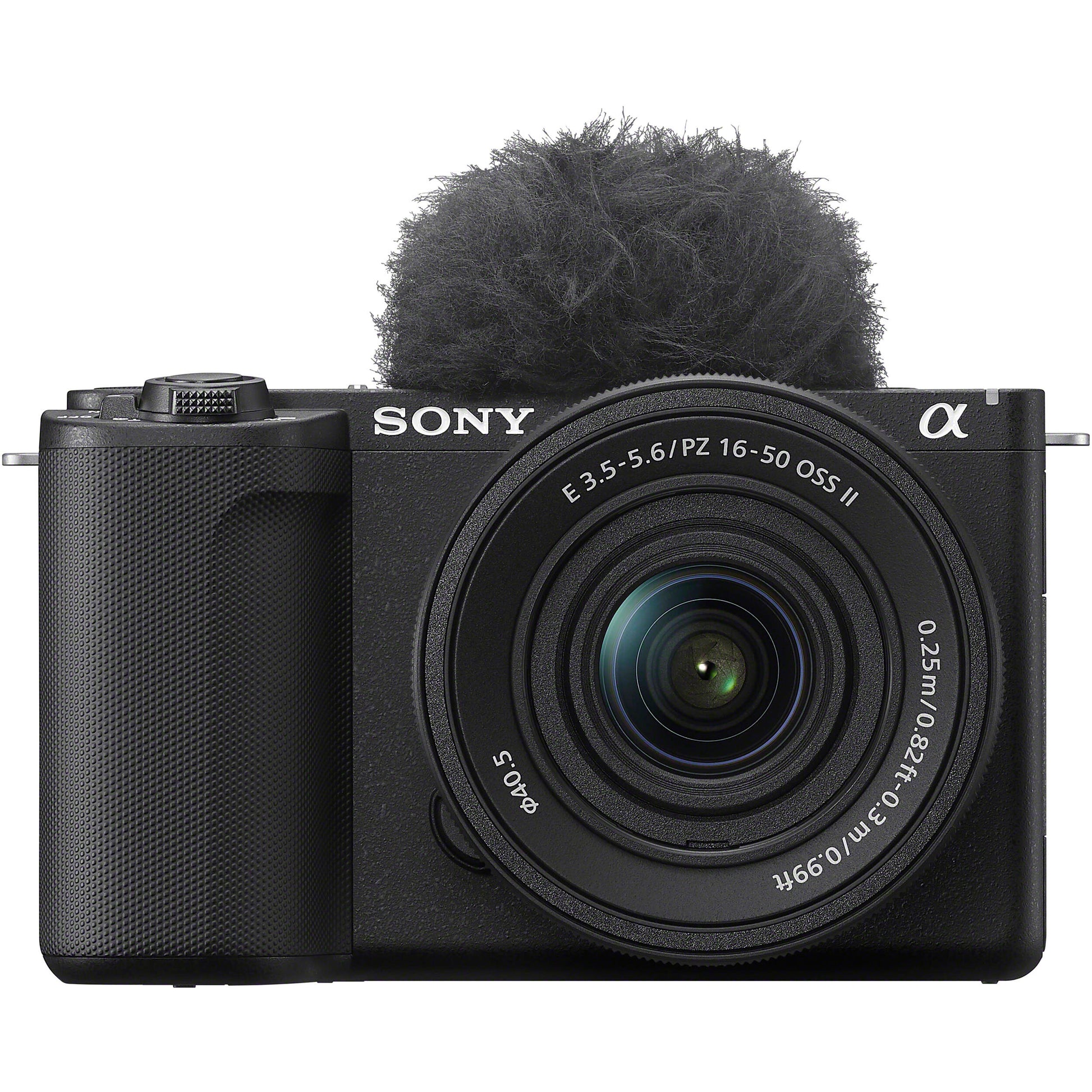 Sony ZV-E10 II with 16-50mm lens, 4K mirrorless camera.