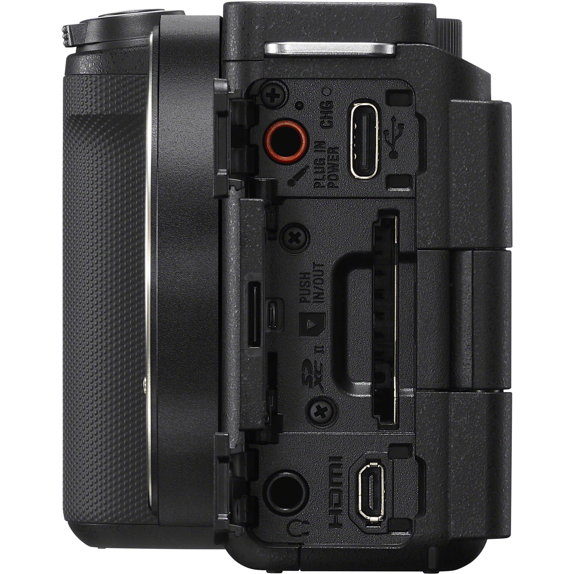 Sony ZV-E10 II with 16-50mm lens, 4K mirrorless camera.