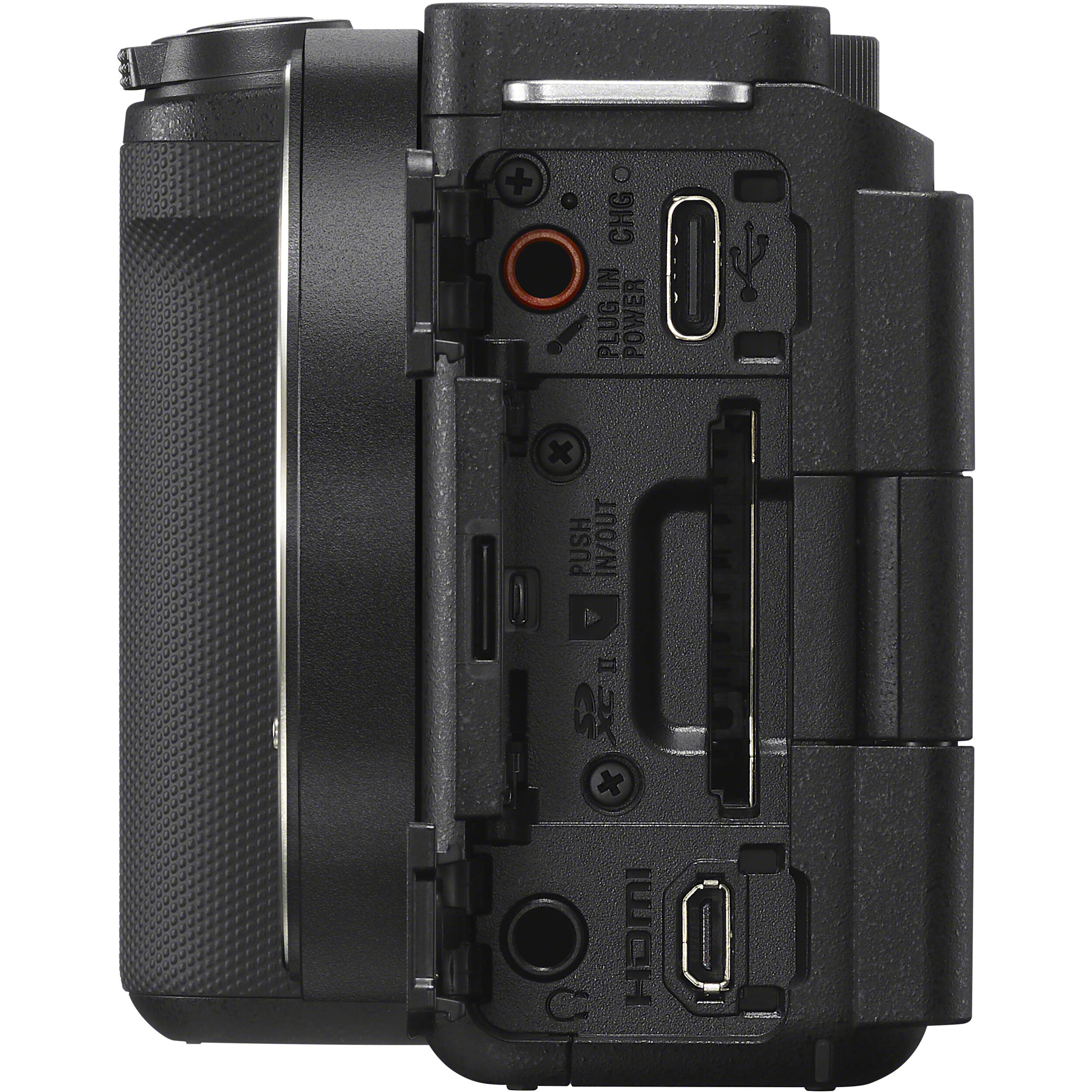Sony ZV-E10 II with 16-50mm lens, 4K mirrorless camera.