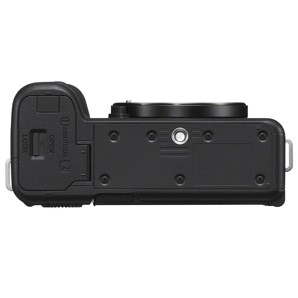 Sony ZV-E1 mirrorless digital camera with 12.1MP full-frame Exmor R CMOS sensor, E-mount, 5-axis sensor-shift image stabilization, UHD 4K 120p and Full HD 240p video recording, ISO 80-102400 extended to 409600, 3-inch fully articulating touchscreen, internal 10-bit 4:2:2 recording, and AI-assisted autofocus.