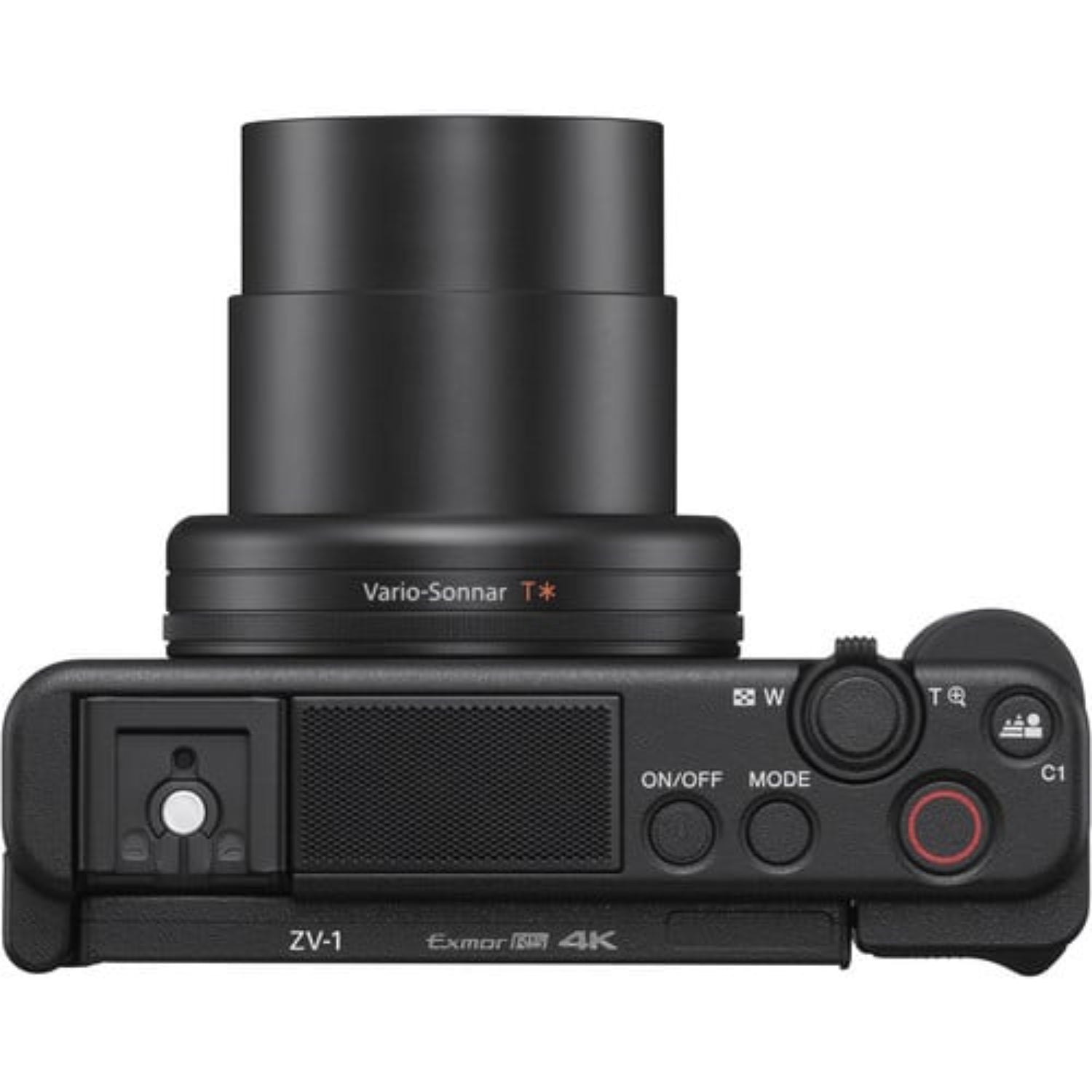 Sony ZV-1 has everything you need to get vlogging. Features a vari-angle touch screen, selfie grip, recording lamp and quality built-in mic with a windscreen.