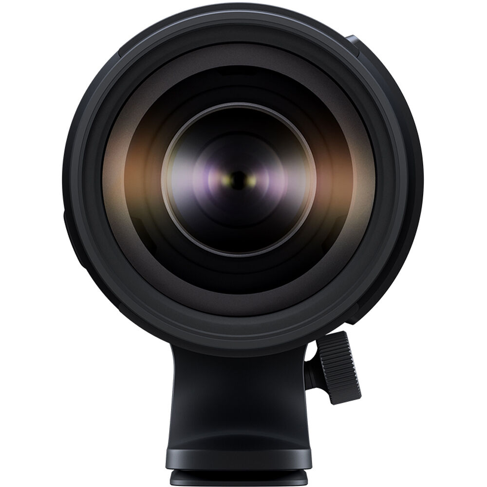 Camera lens on a white background