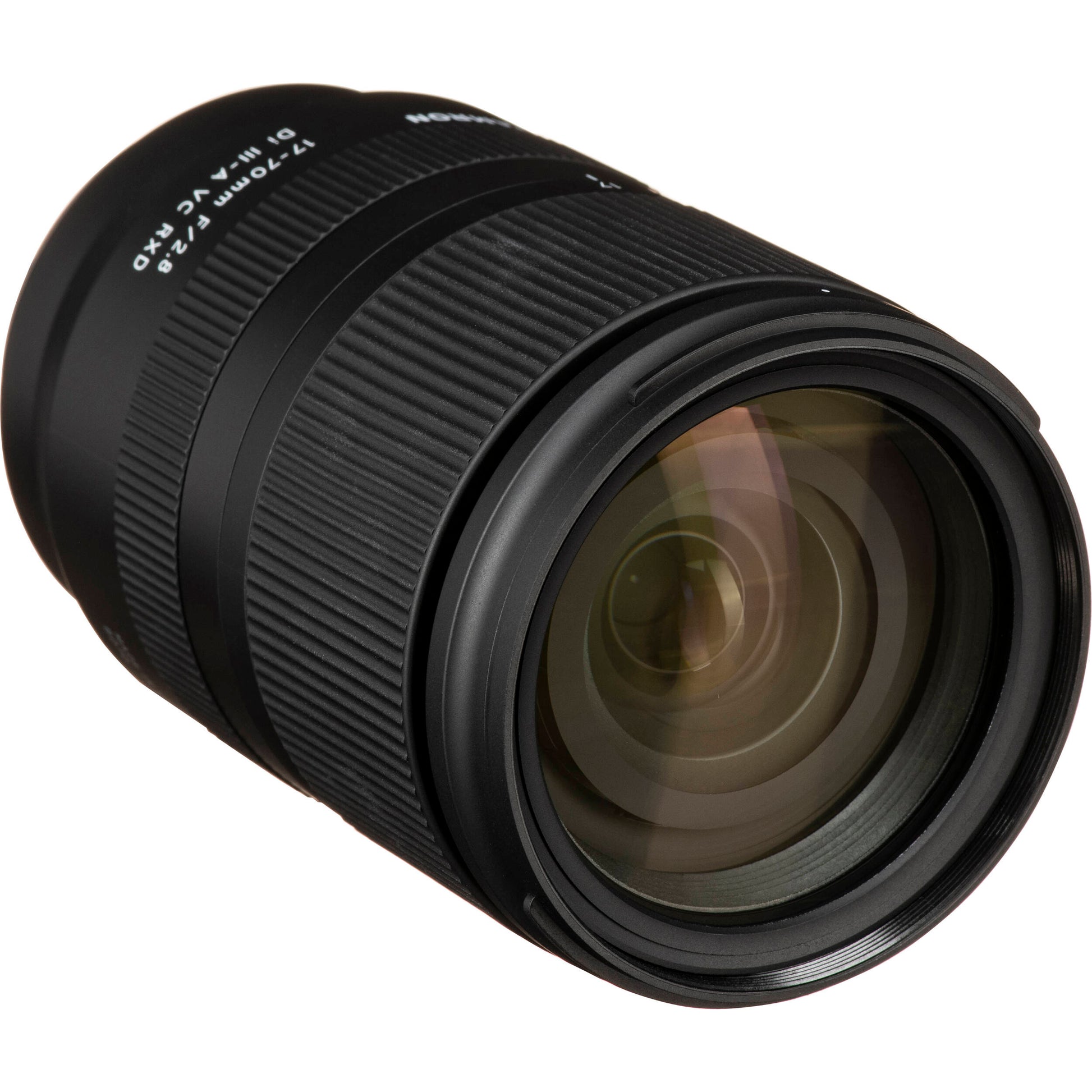 Camera lens on a white background
