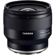 Tamron 24mm f/2.8 Di III OSD M1:2 Lens for Sony E – lightweight wide-angle prime with 1:2 macro, sharp optics, and quiet autofocus for versatile shooting.