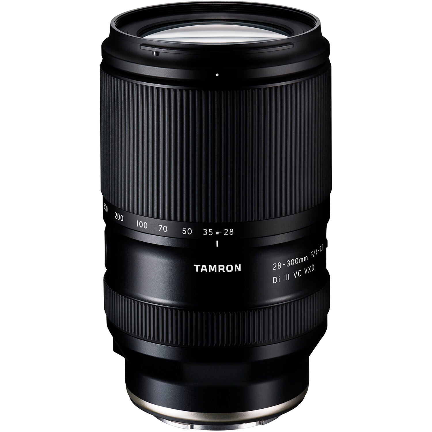 Tamron 28-300mm f/4-7.1 Di III VC VXD Lens for Sony E – all-in-one zoom with powerful reach, fast VXD autofocus, and VC stabilization for sharp, versatile shooting.