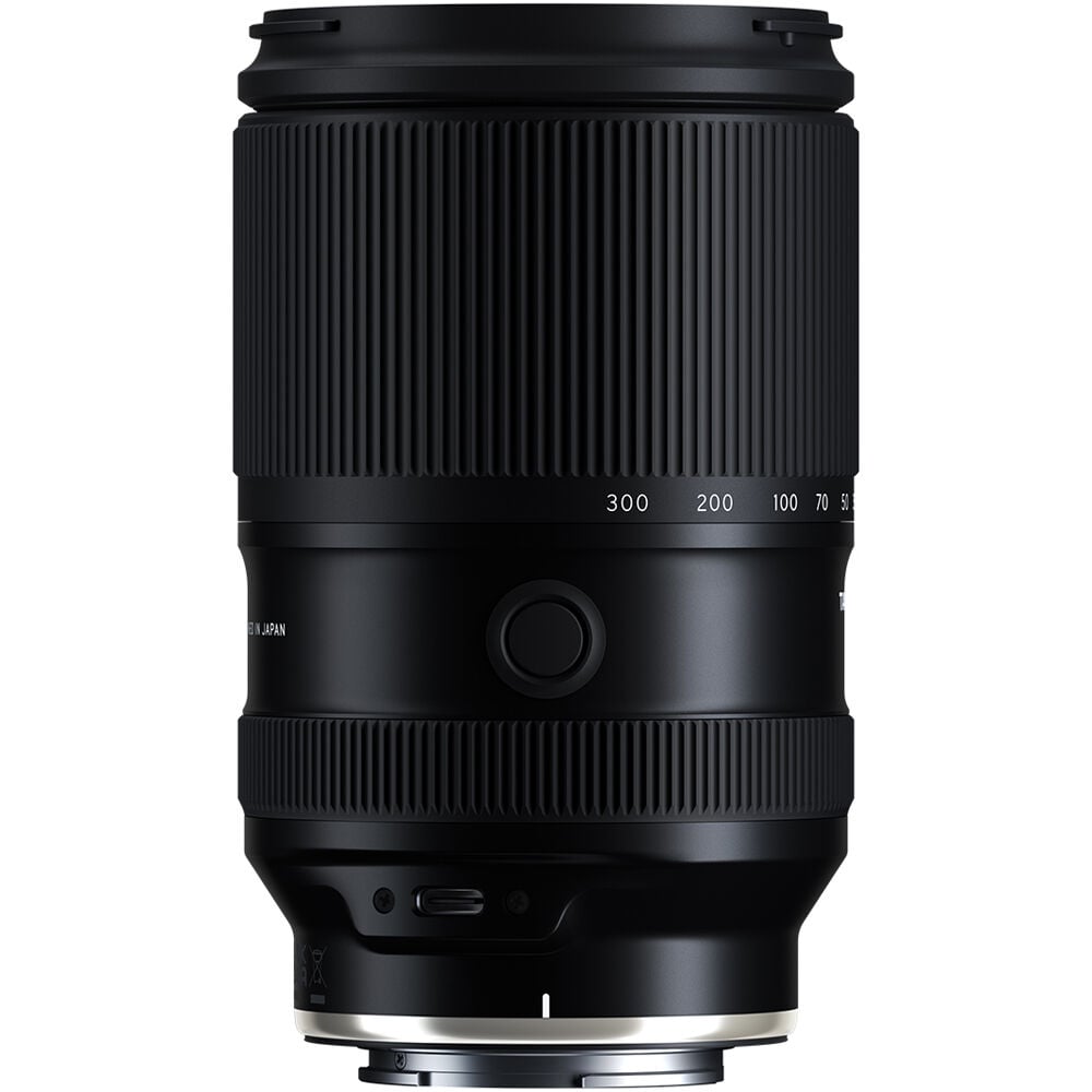 Tamron 28-300mm f/4-7.1 Di III VC VXD Lens for Sony E – all-in-one zoom with powerful reach, fast VXD autofocus, and VC stabilization for sharp, versatile shooting.