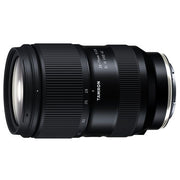 Camera lens with Tamron branding on a white background