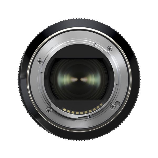 Camera lens on a white background