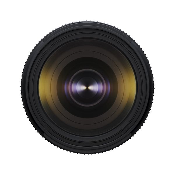 Camera lens on a white background
