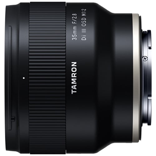 Tamron 35mm f/2.8 Di III OSD M1:2 Lens for Sony E – compact wide prime with close-up 1:2 macro capability, sharp optics, and lightweight design for everyday creativity