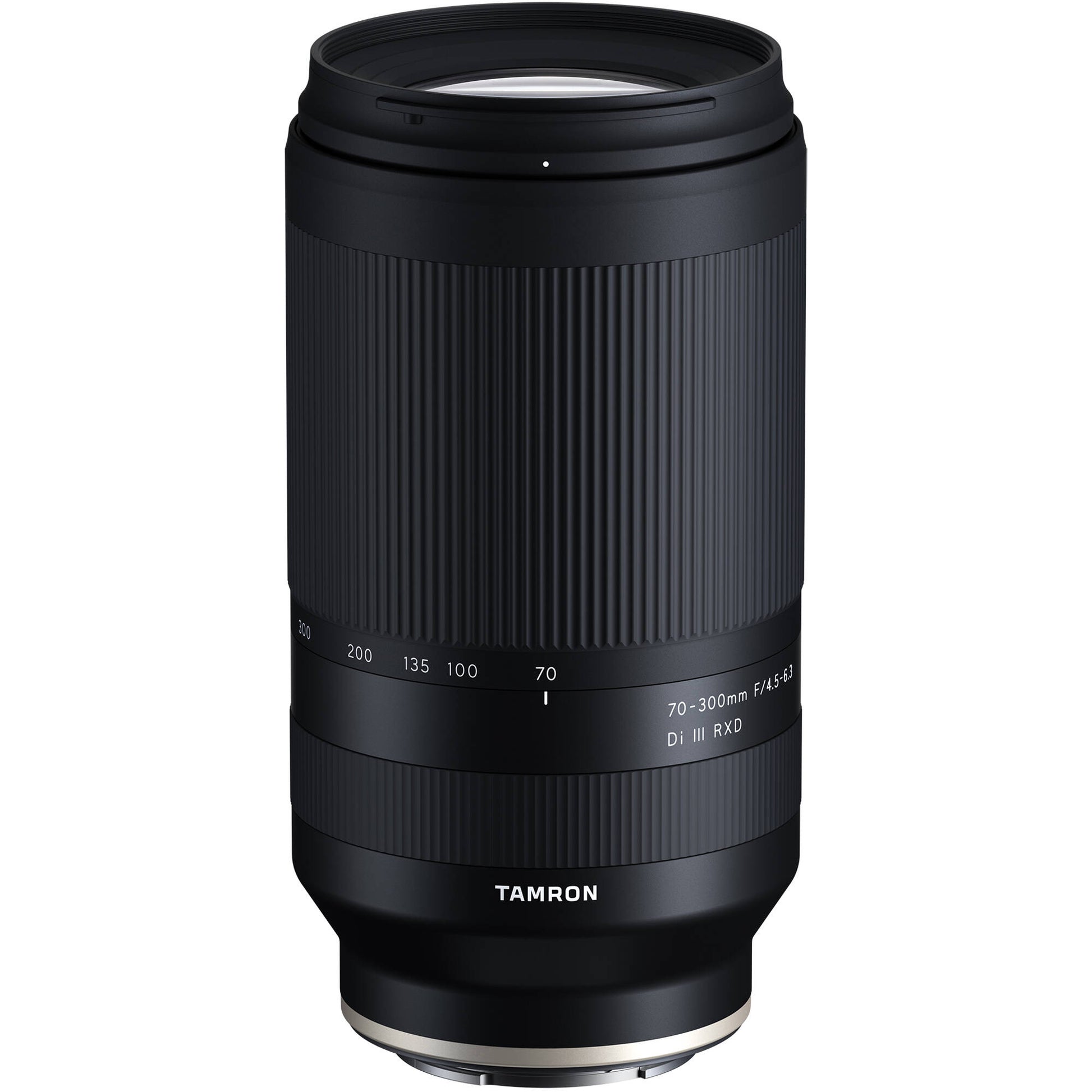 Tamron 70-300mm f/4.5-6.3 Di III RXD Lens – compact telephoto zoom lens for Sony E-mount cameras, ideal for wildlife, sports, and travel photography.