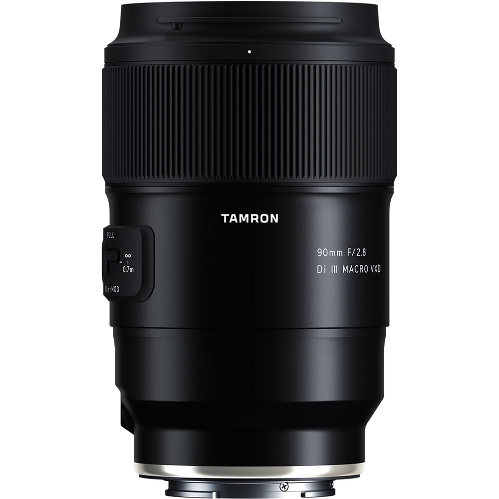 Tamron 90mm f/2.8 Di III VXD Macro Lens for Sony E – sharp, true 1:1 macro lens with fast, quiet autofocus and stunning close-up detail.