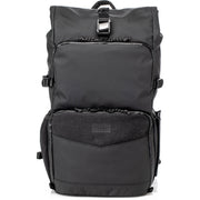 The Tenba DNA 16 DSLR Backpack carries camera gear, lenses, flash, accessories, and a 16" laptop with water-repellent, expandable, and ergonomic design.