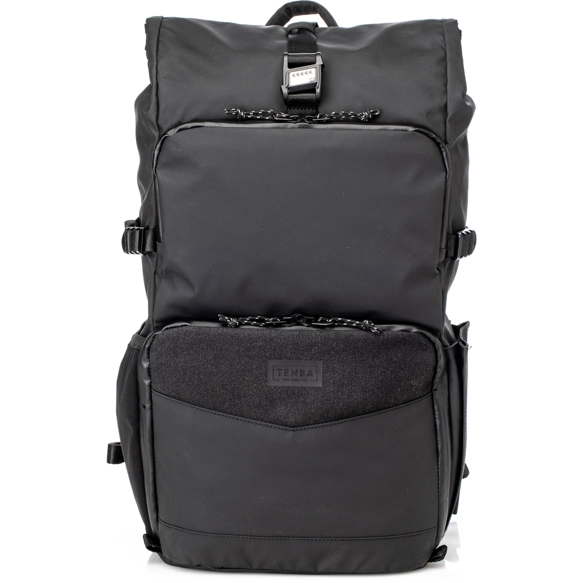 The Tenba DNA 16 DSLR Backpack carries camera gear, lenses, flash, accessories, and a 16" laptop with water-repellent, expandable, and ergonomic design.