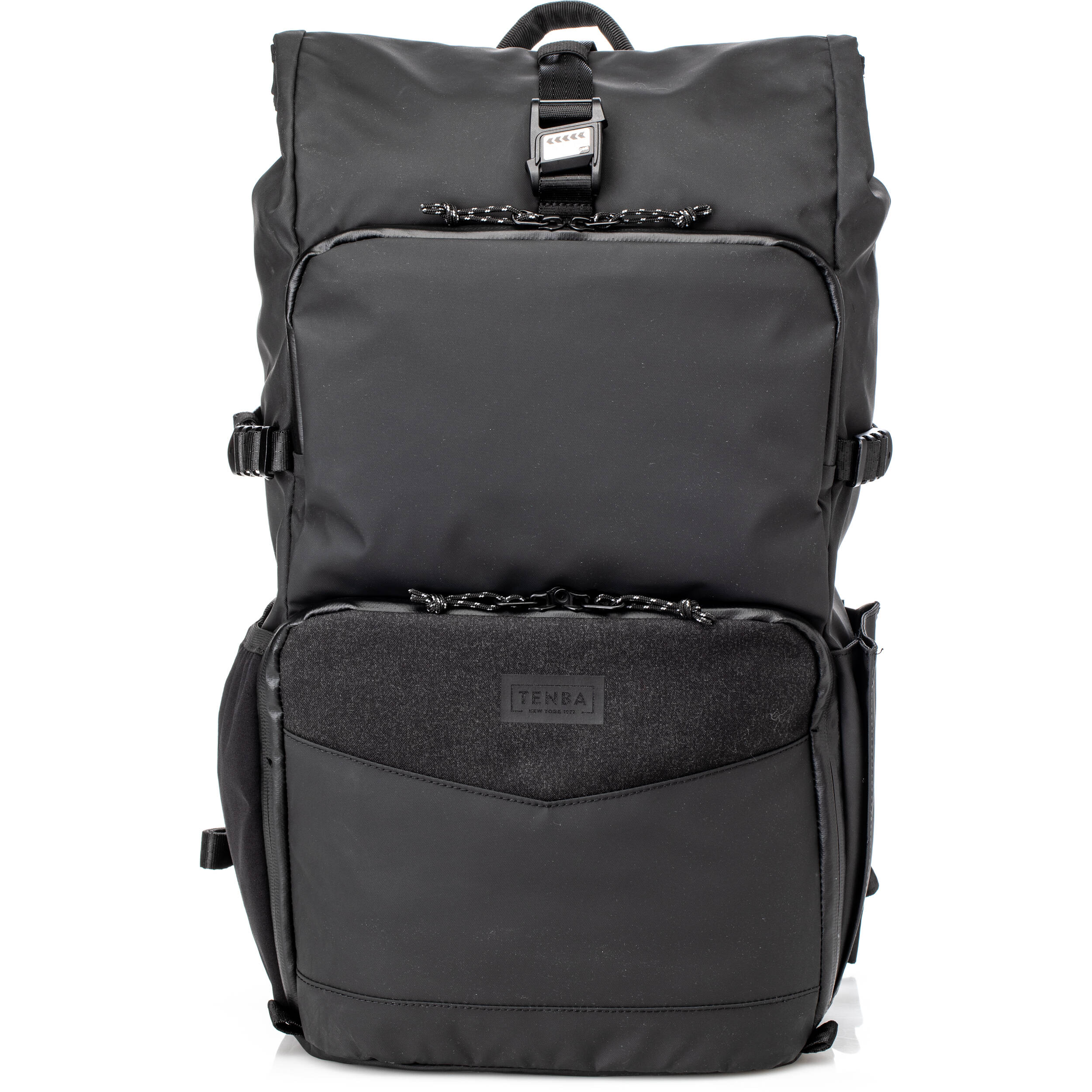 The Tenba DNA 16 DSLR Backpack carries camera gear, lenses, flash, accessories, and a 16" laptop with water-repellent, expandable, and ergonomic design.