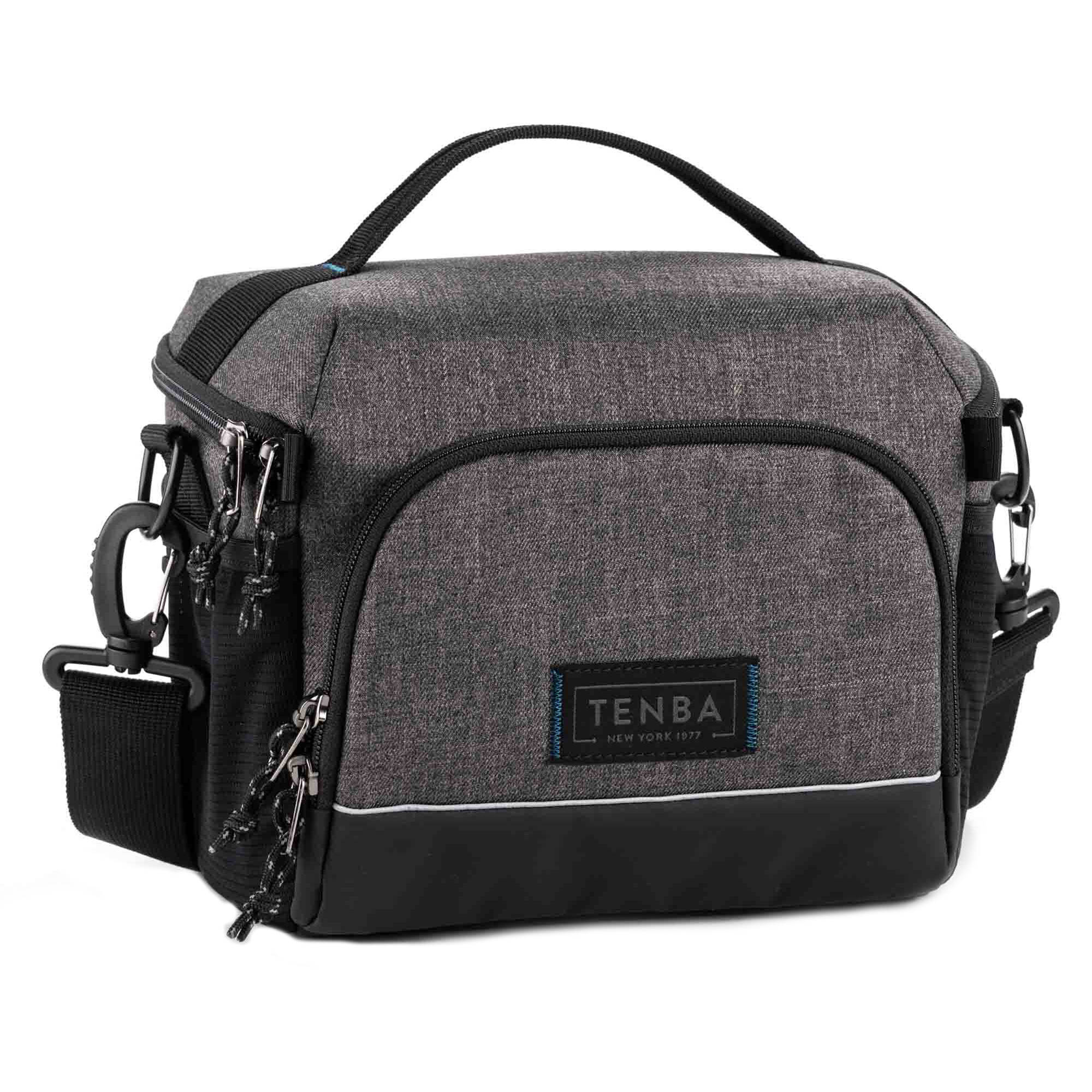 Tenba Skyline V2 Shoulder Bag 10 in grey for DSLR or mirrorless camera with accessories
