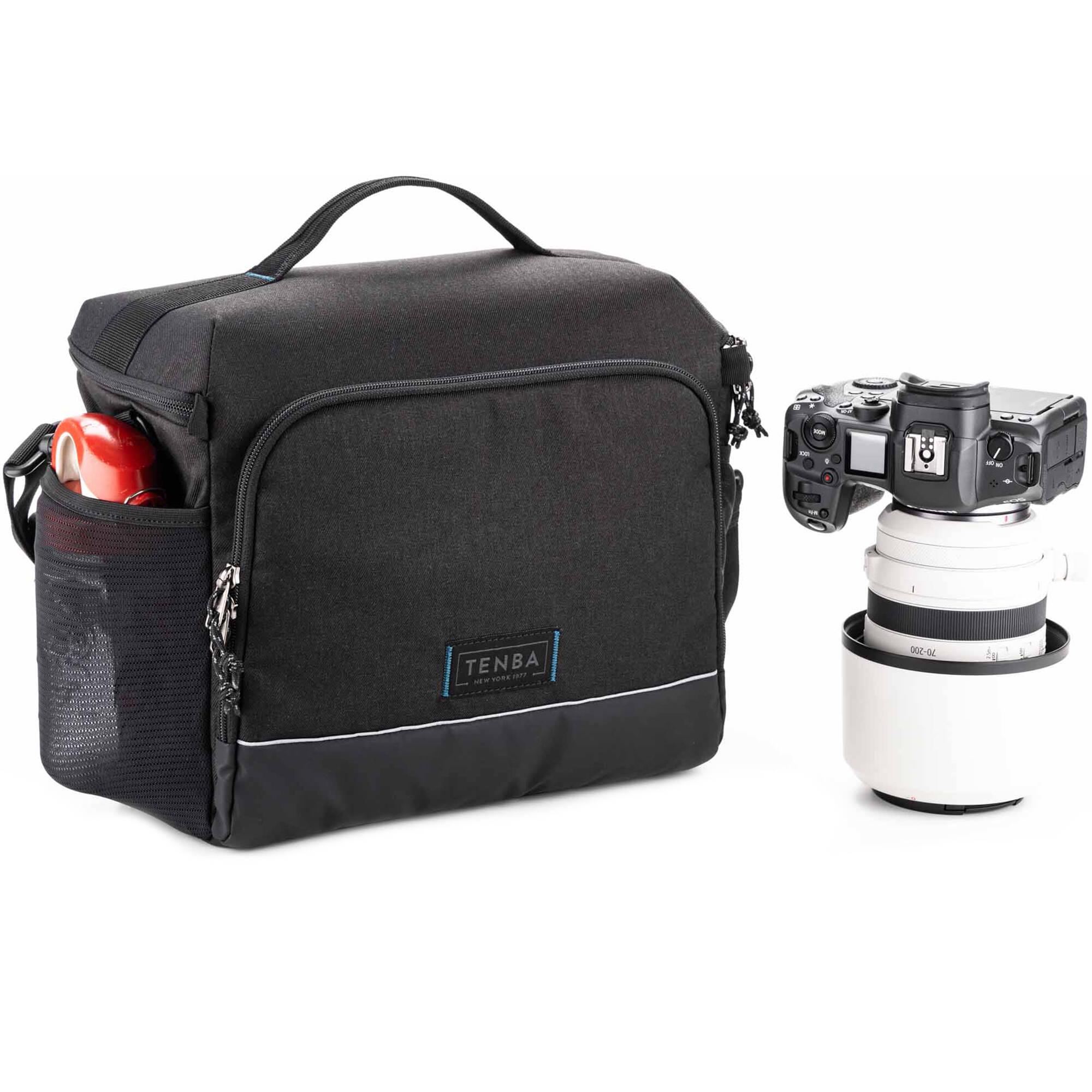 Tenba Skyline V2 Shoulder Bag 13 in black for DSLR or mirrorless camera with accessories