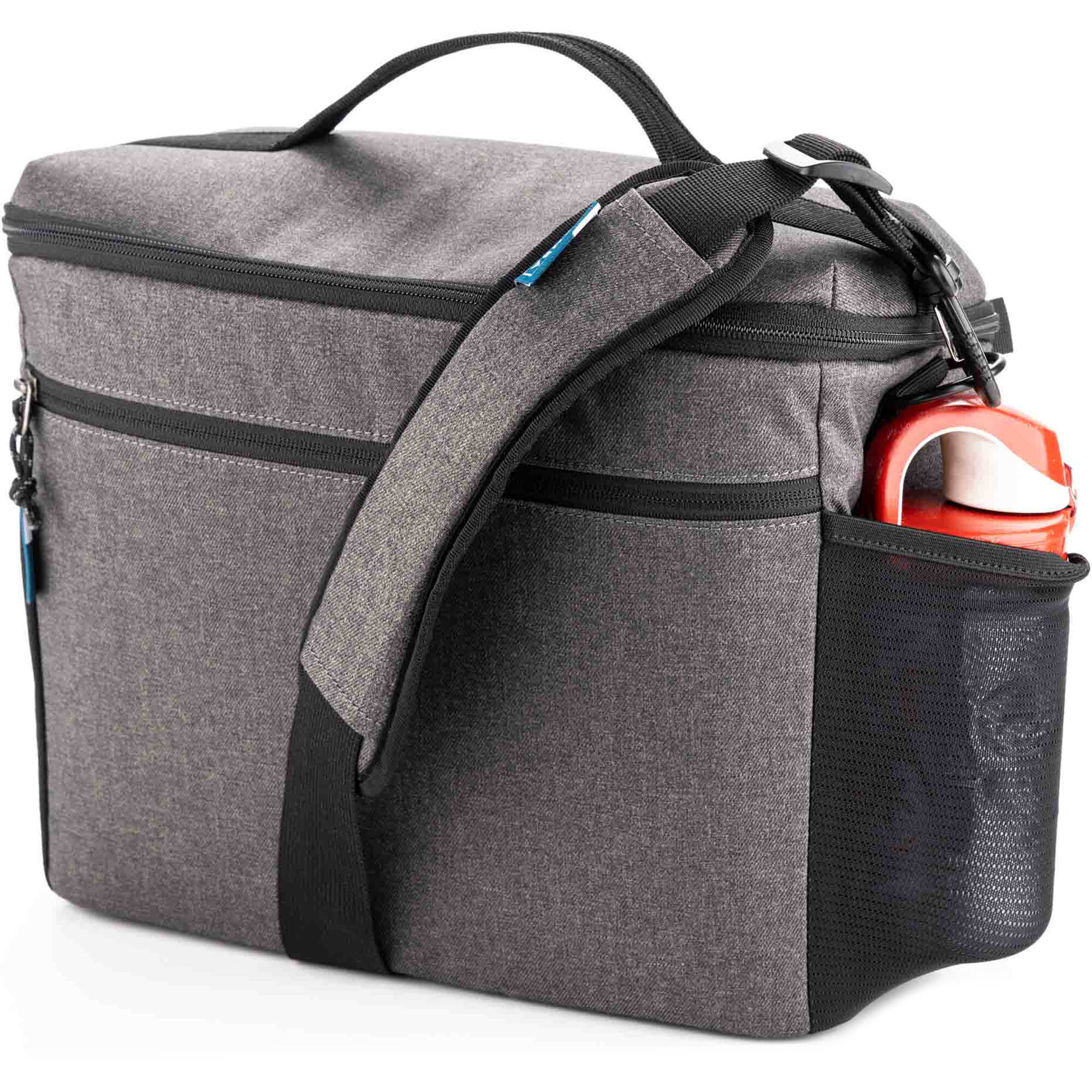 Tenba Skyline V2 Shoulder Bag 13 in grey for DSLR or mirrorless camera with accessories