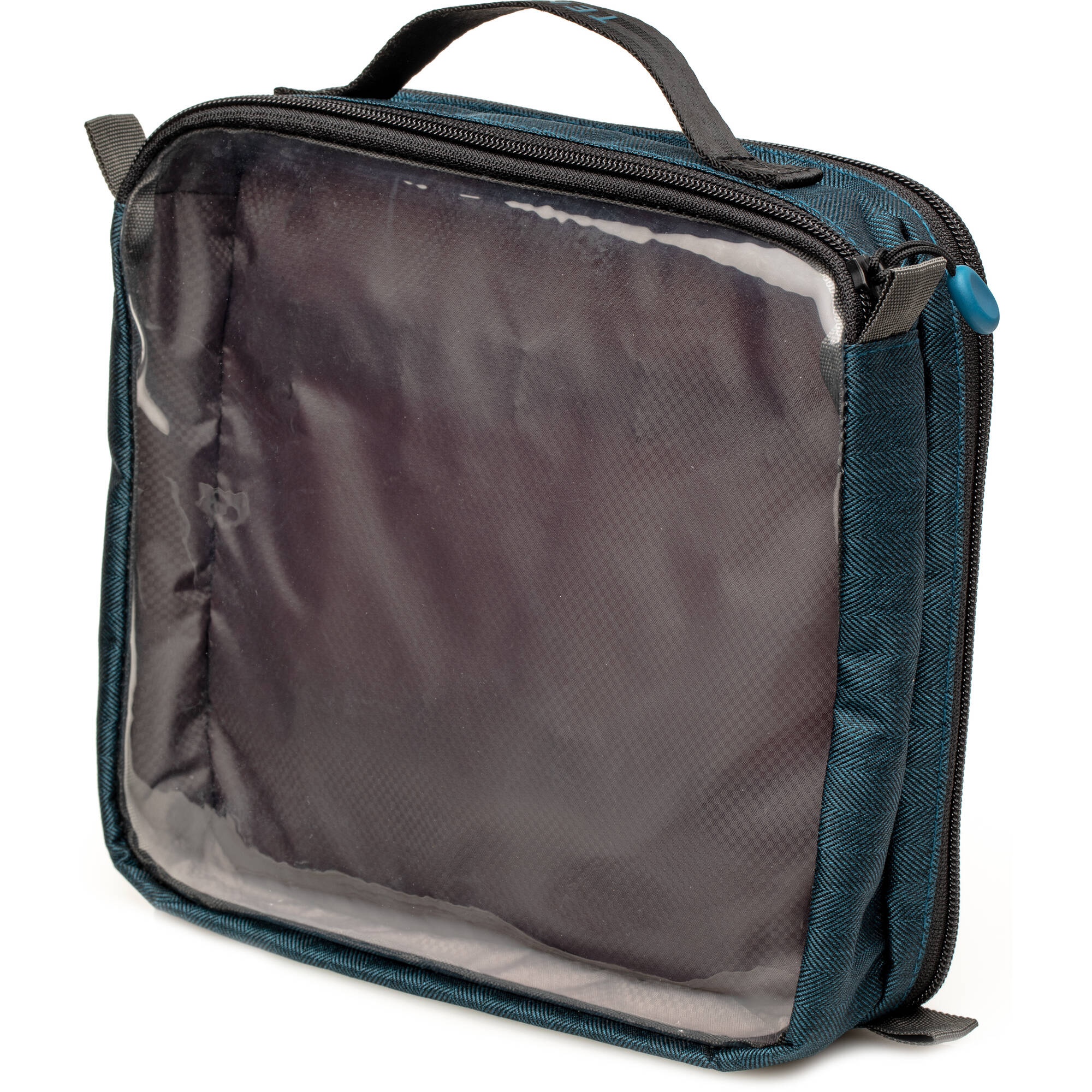 Tenba Tools Cable Duo 8 organiser with compartments for cables, chargers, and accessories, water-resistant design.