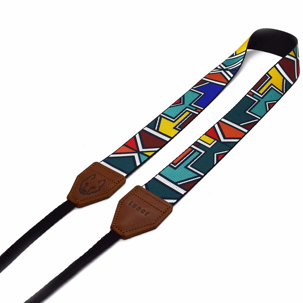 The Lunar Chromatic camera strap is for the bold and for showing off your colourful spirit. Why blend in when you can stand out? Buy online in South Africa.