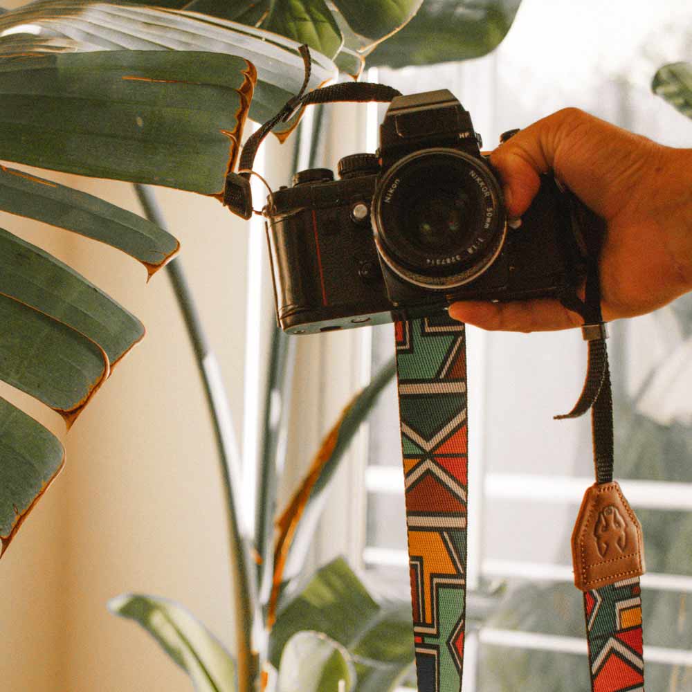 The Lunar Chromatic camera strap is for the bold and for showing off your colourful spirit. Why blend in when you can stand out? Buy online in South Africa.