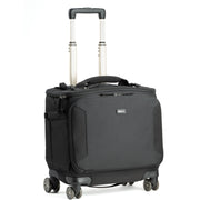 Think Tank Airport Navigator V2 rolling camera bag with laptop compartment and adjustable dividers.