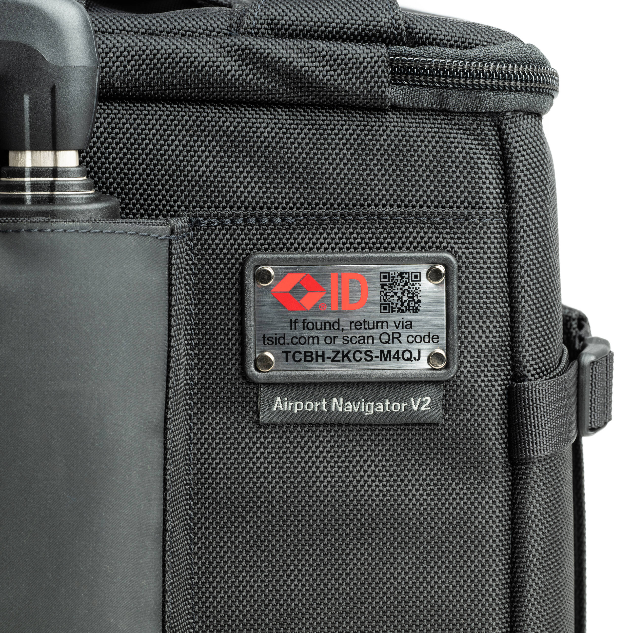 Think Tank Airport Navigator V2 rolling camera bag with laptop compartment and adjustable dividers.