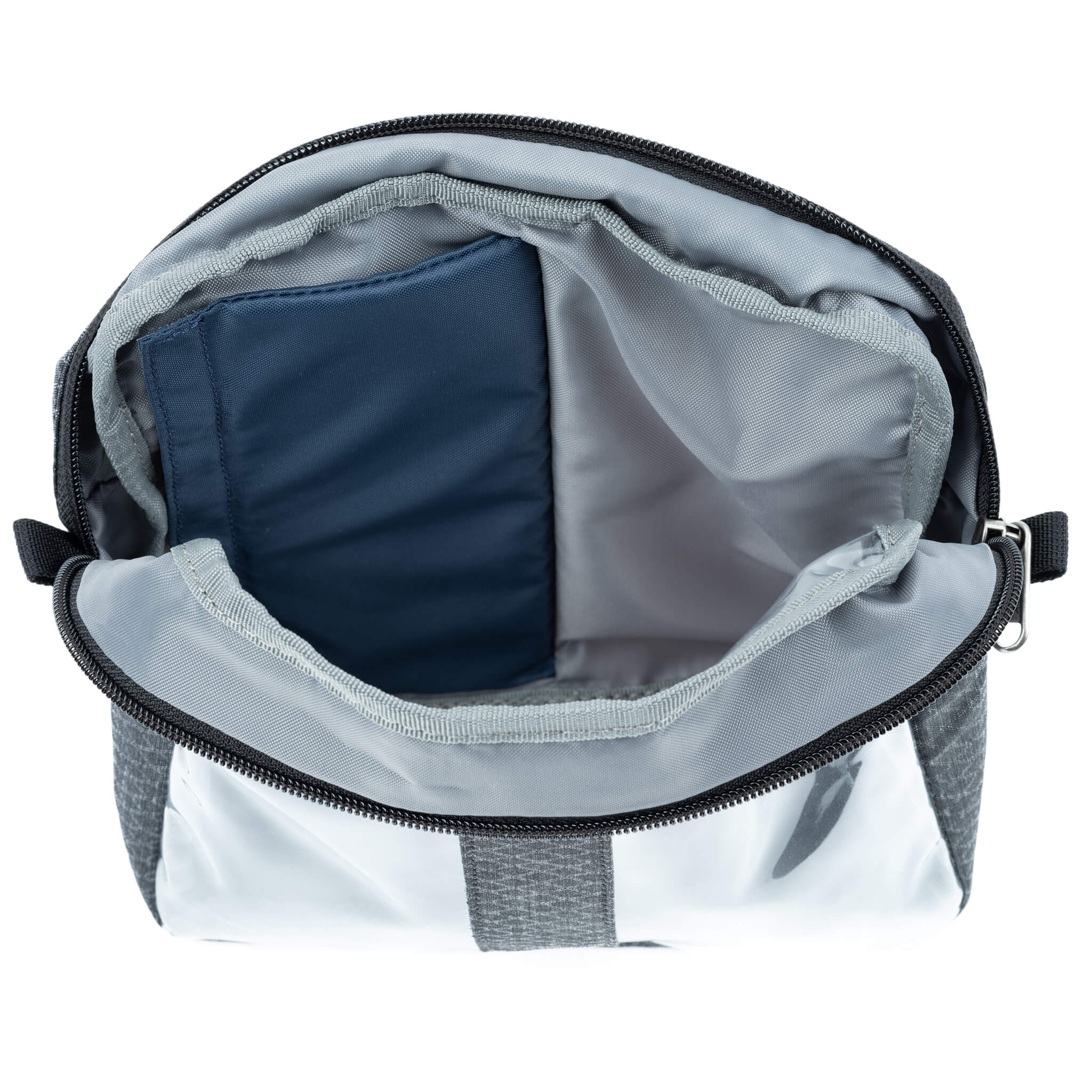 Think Tank Cable Management clear pouch for organising cables with easy visibility.
