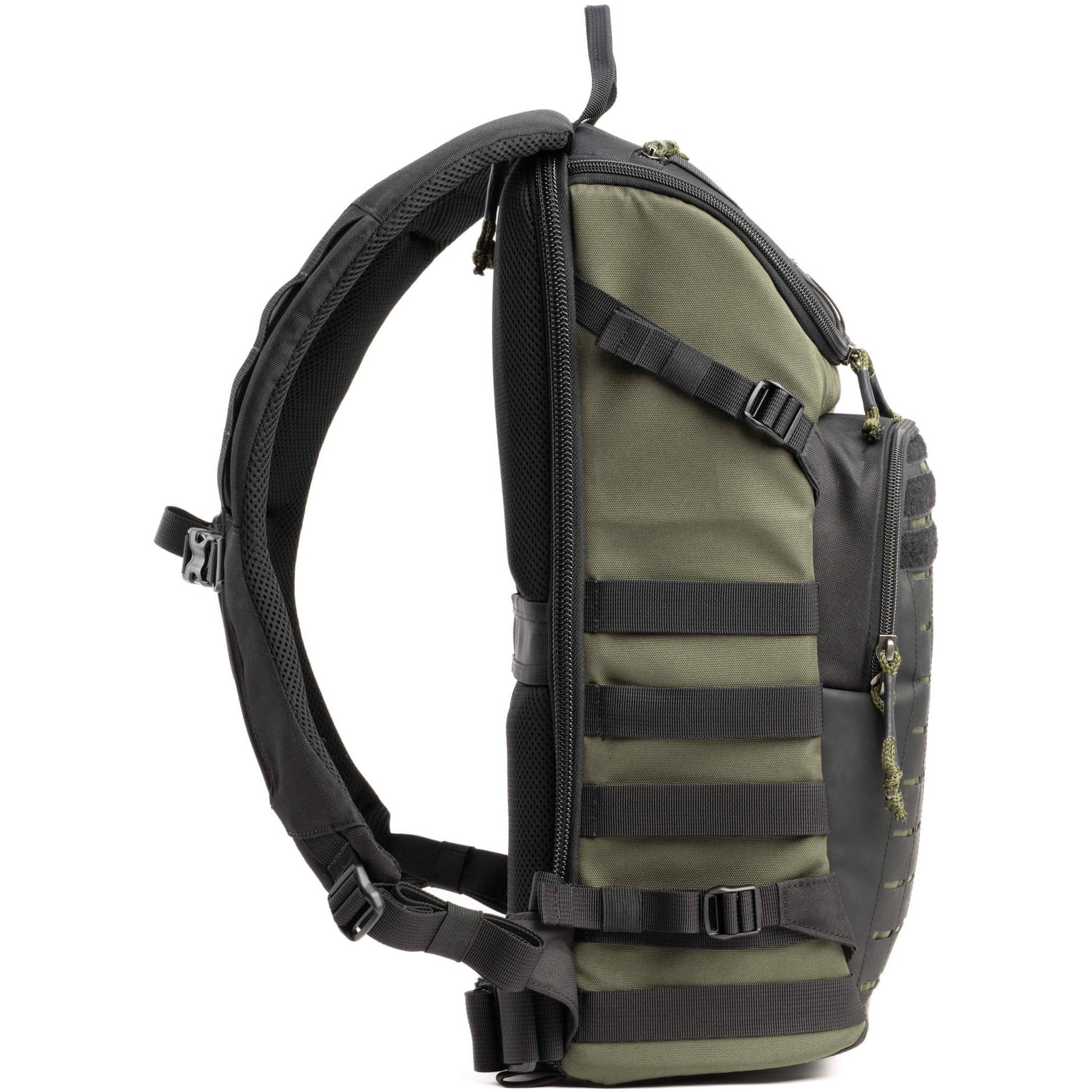 DarkLight Tactical Camera Backpack with multiple compartments for cameras and lenses