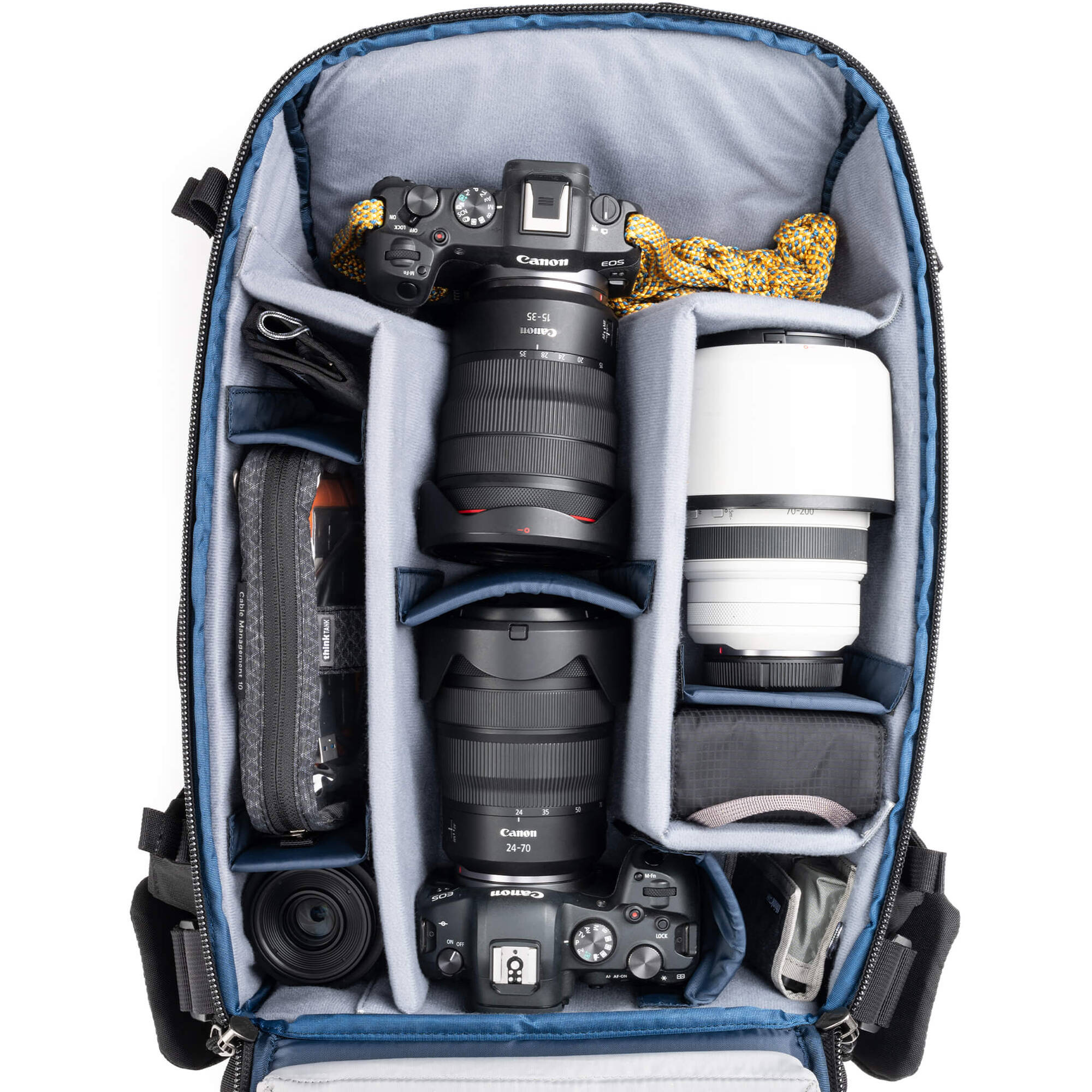 DarkLight Tactical Camera Backpack with multiple compartments for cameras and lenses