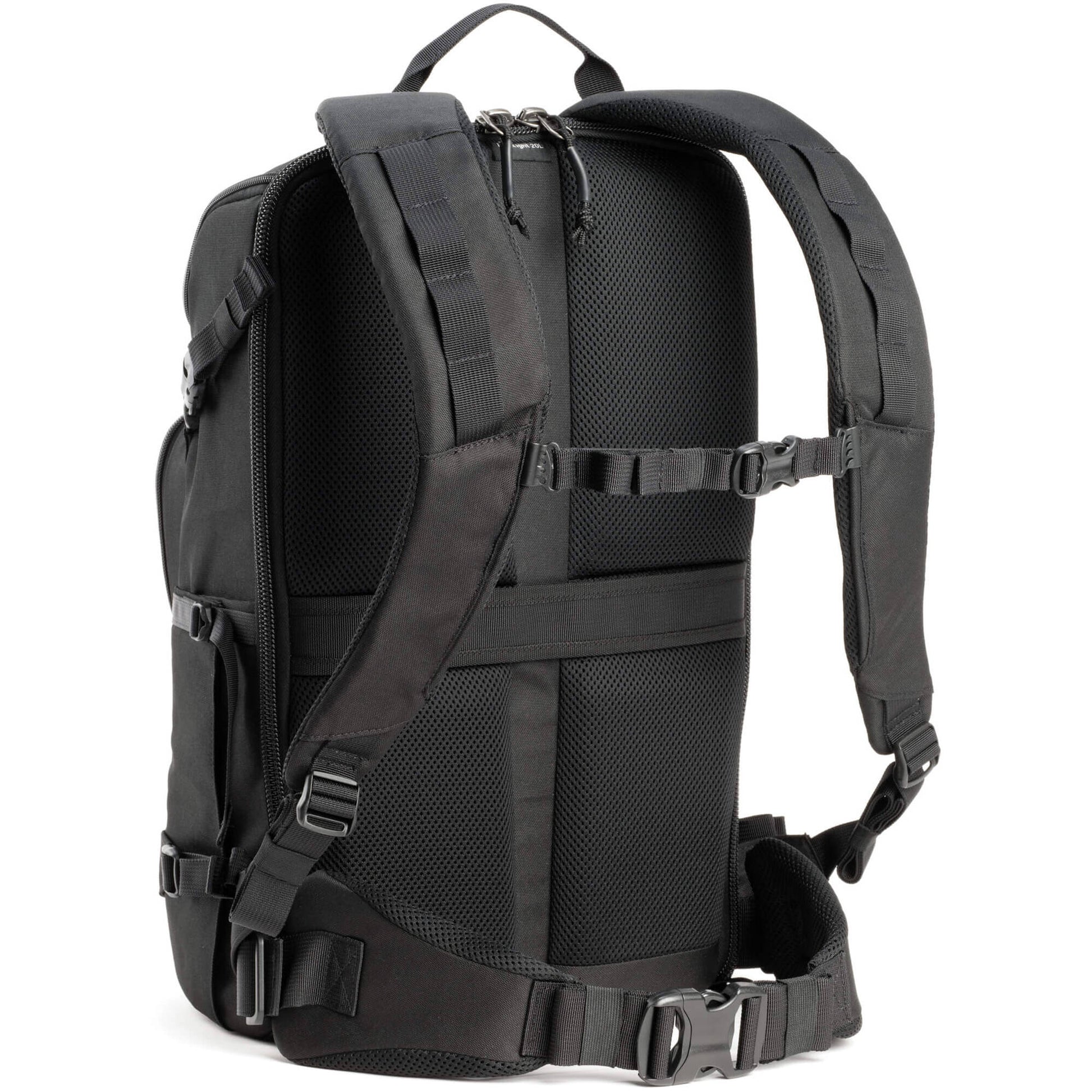 DarkLight Tactical Camera Backpack with multiple compartments for cameras and lenses