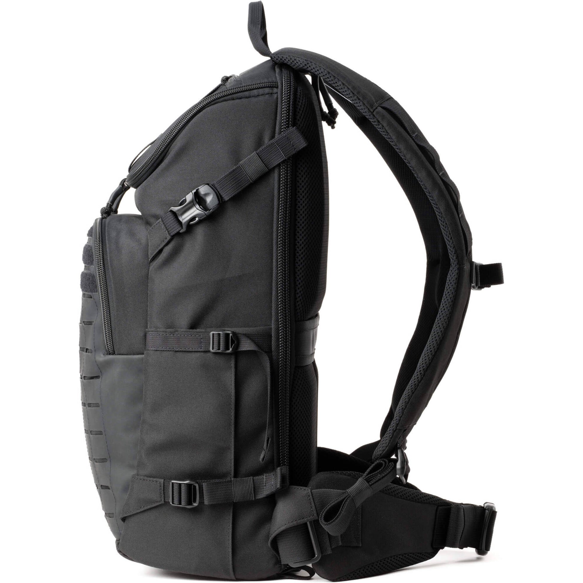 DarkLight Tactical Camera Backpack with multiple compartments for cameras and lenses