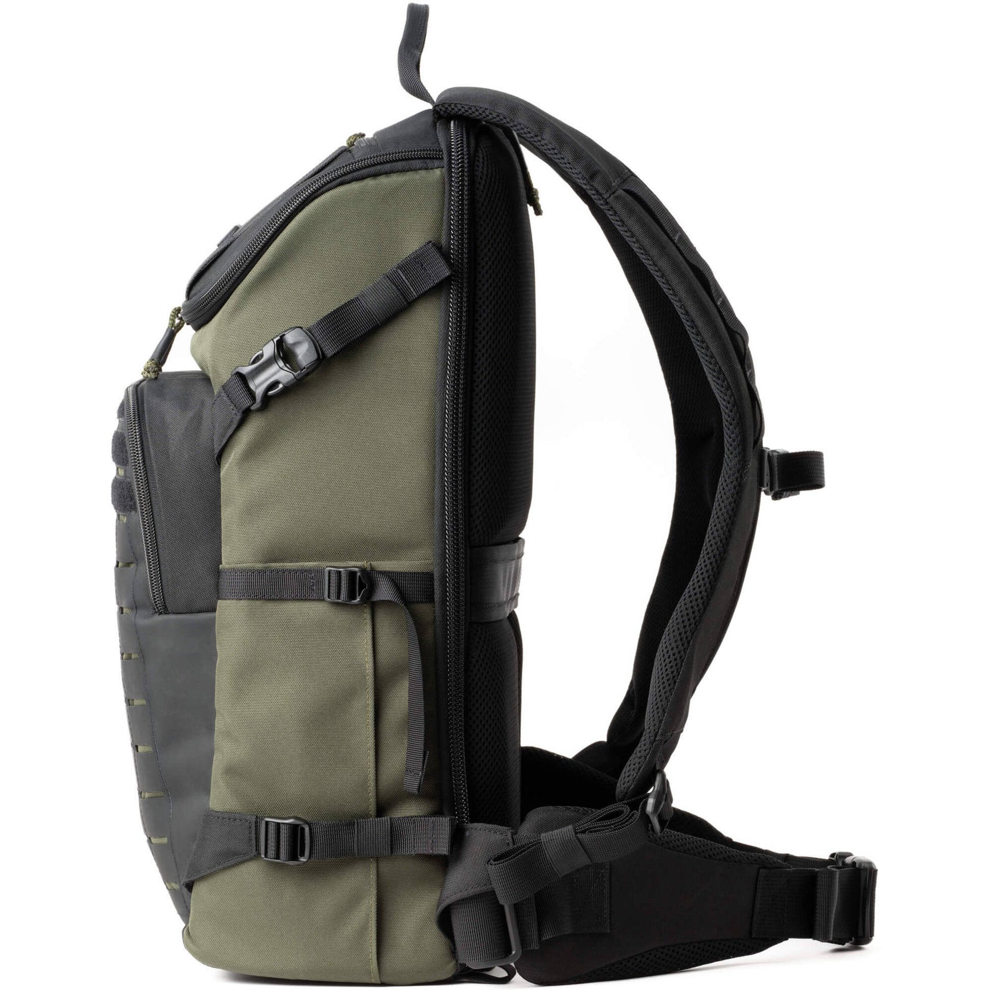 DarkLight Tactical Camera Backpack with multiple compartments for cameras and lenses